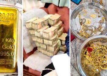 Video में देखिए…. रिटायर्ड आबकारी अफसर के घर नोटों का ढेर, सोने की ईंट और गहने, रेड में मिली 10 करोड़ की प्रॉपर्टी