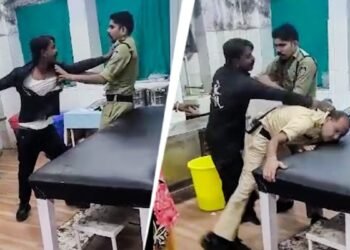 रतलाम: अस्पताल में पुलिसकर्मियों को पीटने का वीडियो वायरल, आरोपी गिरफ्तार कर निकाला गया जुलूस