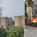 दिल्ली के ब्रह्मपुत्र अपार्टमेंट में लगी भीषण आग, कई सांसदों का है आवास, संसद से महज 200 मीटर दूर है यह इलाका