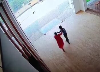 महिला ने गार्ड को जड़े थप्पड़, कॉलर पकड़कर खींचा…नोएडा की सोसाइटी का वीडियो वायरल