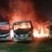 हरियाणा के रेवाड़ी में भीषण आग… खाली प्लॉट में खड़ी चार बसें जलकर खाक, देर रात मची अफरा-तफरी