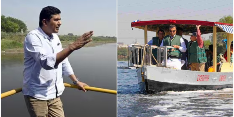 दिल्ली में छठ पर्व पर राजनीति गर्म, यमुना के प्रदूषण पर AAP और बीजेपी आमने-सामने