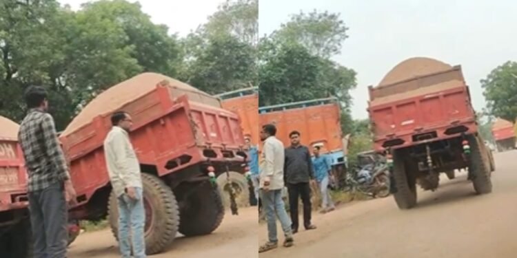 MP के छतरपुर में रेत माफियाओं के हौसले बुलंद! पुलिस थाने से जब्त ट्रैक्टर-ट्रॉलियों को दबंगई से उठाया