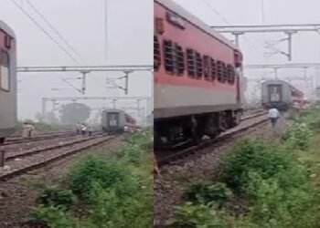 MP के सतना में रेल हादसा, LTT एक्सप्रेस के 3 कोच डिरेल, जंगल में रातभर फंसे रहे यात्री