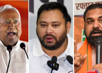 ‘नौकरी का वादा सिर्फ दिखावा, तेजस्वी अब परिवार में भी अकेले…’, नीतीश-सम्राट का महागठबंधन के घोषणापत्र पर हमला