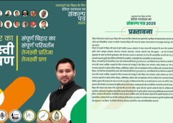 सरकारी नौकरी, मुफ्त बिजली और वक्फ कानून पर रोक लगाने का वादा… महागठबंधन के ‘तेजस्वी प्रण’ की खास बातें