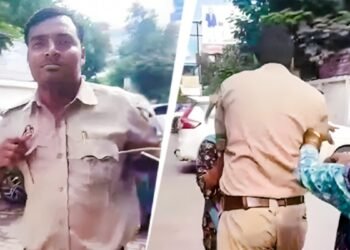 कानपुर: सिपाही ने की छेड़छाड़ और मांगा फोन नंबर, युवती कॉलर पकड़कर चौकी तक ले गई, Video