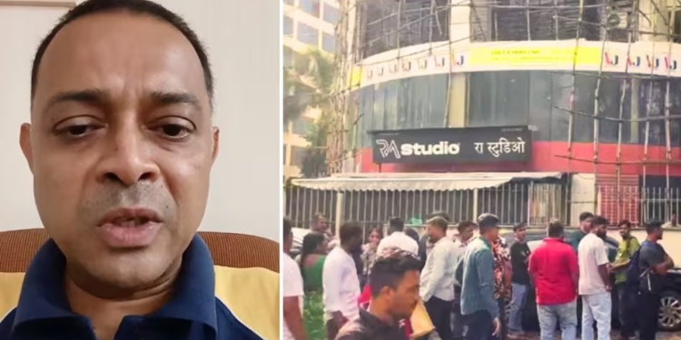 मुंबई में चार घंटे चला हाई-वोल्टेज ड्रामा, 17 बच्चों को जिंदा जलाने की धमकी के बाद रोहित आर्य को पुलिस ने किया ढेर