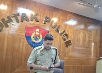 रोहतक में एनकाउंटर, कुख्यात बदमाश साहिल घायल, चार साथी गिरफ्तार