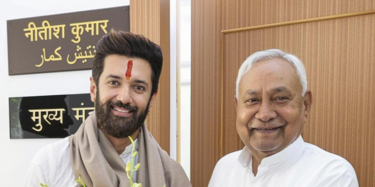 बिहार चुनाव: सीटों के पेच सुलझाने के लिए NDA की सक्रिय रणनीति, नीतीश और चिराग की पार्टी के बीच आज पटना में महत्वपूर्ण बैठकें