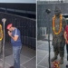 लखनऊ में JPNIC रोड बंद के बावजूद छात्रसभा कार्यकर्ताओं ने अंदर घुसकर जयप्रकाश नारायण को दी श्रद्धांजलि