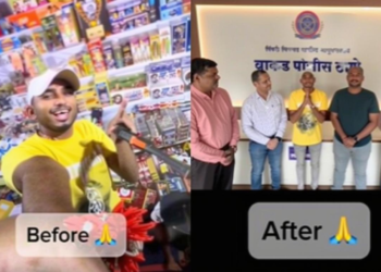 दिवाली से पहले पुलिस ने रीलबाज को थाने बुलाकर दी चेतावनी: कानून तोड़ने वाले वीडियो बनाने वालों पर कार्रवाई