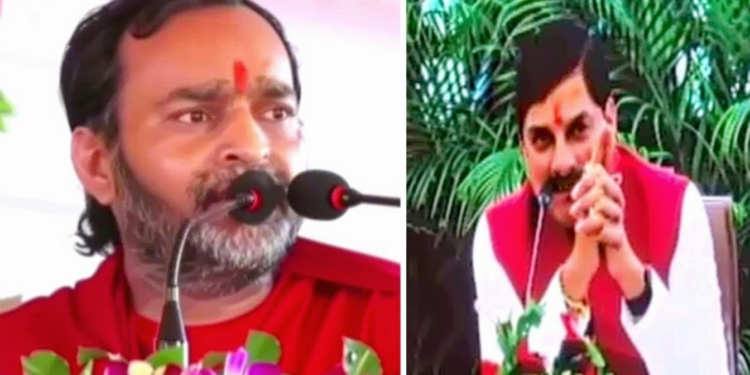 मंच पर नहीं पहुंचे मोहन यादव पर भड़के संत, सीएम ने माफी मांगी: 2 घंटे की देरी पर विवाद