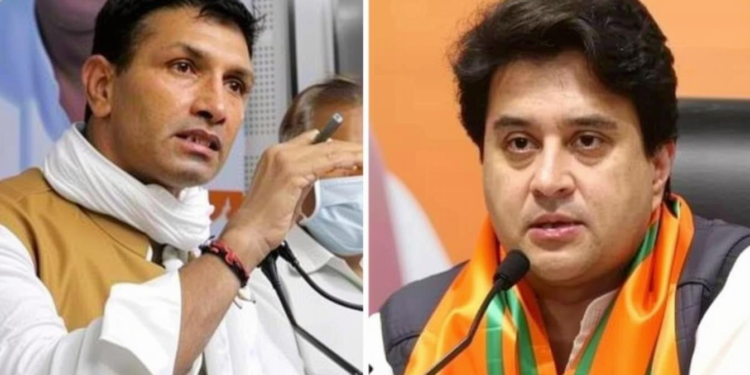 मध्य प्रदेश कांग्रेस नेता जीतू पटवारी का विवादित बयान: सिंधिया की चमड़ी मगरमच्छ से भी ज्यादा मोटी!