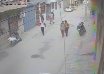 फरीदाबाद: लाइब्रेरी से घर लौट रही नाबालिग छात्रा को युवक ने मारी गोली, CCTV फुटेज आया सामने