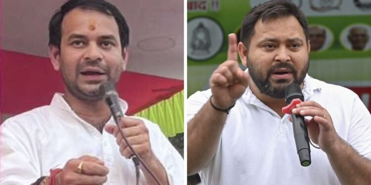 ‘महाभारत की रणभूमि में कोई भाई नहीं सिर्फ शत्रु होता है’, तेजप्रताप यादव का तेजस्वी पर निशाना