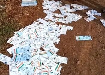 MP: घर-घर बांटने की बजाय कूड़े में फेंके नए आधार कार्ड, फ्रॉड की आशंका; पोस्टमास्टर ने पल्ला झाड़ा