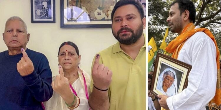 तेजस्वी vs तेज प्रताप की लड़ाई में लालू के ‘परिवारवाद की राजनीति’ खतरनाक मोड़ पर