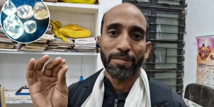 पन्ना के किसान की चमकी किस्मत… खदान में एक साथ मिले 5 हीरे, अब नीलामी में लगेगी बोली