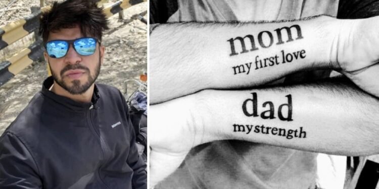 ‘Dad my strength’ जिस टैटू से पिता को होता था गर्व, आज उसी से हुई अमर की शिनाख्त, आतंकियों ने उजाड़ा हंसता-खेलता परिवार
