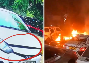 i20 का बोनट आधा खुला क्यों था? दिल्ली ब्लास्ट में इस्तेमाल कार की तस्वीर से उठे सवाल