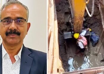 2 महीने से चोक थी सीवेज लाइन, 22 फीट गहरे गड्ढे में उतरकर इंजीनियर ने की सफाई, 400 परिवारों की परेशानी दूर