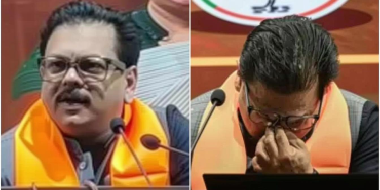 दिल्ली में AAP को बड़ा झटका: दो बार के विधायक राजेश गुप्ता BJP में शामिल, प्रेस कॉन्फ्रेंस में आंसू बहाए