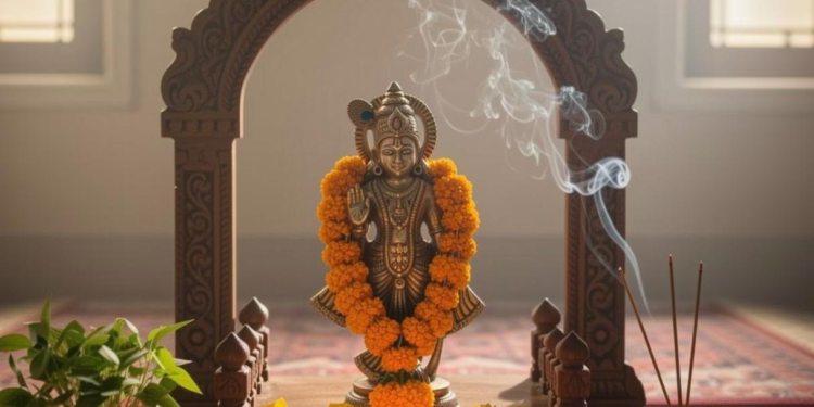 वास्तु टिप्स: घर के मंदिर में भगवान की मूर्ति रखने का सही तरीका और इन गलतियों से बचें