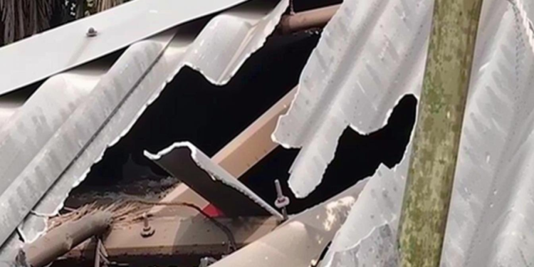 गुस्साए दामाद ने ससुराल में बम फोड़कर छत तोड़ी, इन लोगों ने मेरे और बीवी के बीच आग लगा दी