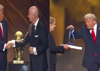 Nobel नहीं FIFA ही सही, शांति पुरस्कार मिलते ही स्टेज पर नाचने लगे ट्रंप