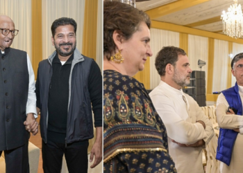 शरद पवार के घर डिनर में पहुंचे राहुल गांधी, अजित पवार, अडानी, कई केंद्रीय मंत्री भी हुए शामिल