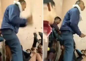टीचर ने 9वीं के छात्र को क्लास में दी थर्ड डिग्री, तलवों पर मारे जमकर डंडे, खौफनाक वीडियो वायरल