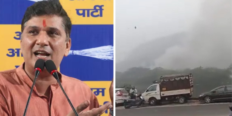‘नेहरू जी आपकी MCD ने आग लगाई…’ गाजीपुर लैंडफिल आग को लेकर सौरभ भारद्वाज का BJP पर तंज