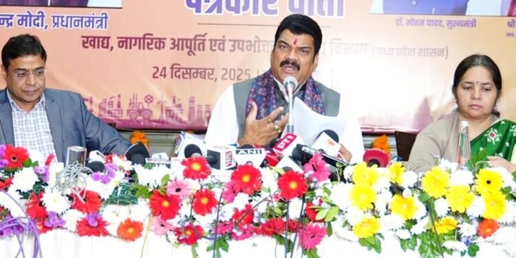 5.25 करोड़ लोगों को मिला ₹22 हजार करोड़ का मुफ्त राशन, मंत्री गोविंद सिंह ने पेश किया दो साल का रिपोर्ट कार्ड