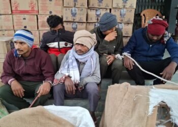 मुजफ्फरपुर: नए साल से पहले 22 लाख की विदेशी शराब जब्त, पांच तस्कर गिरफ्तार