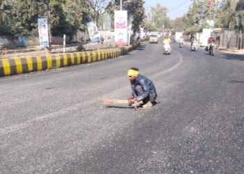 अमित शाह का दौरा और चमक गईं ग्वालियर की सड़कें, लोग बोले- पहले फंड नहीं था, अब रातो-रात पैसा कहां से आया?