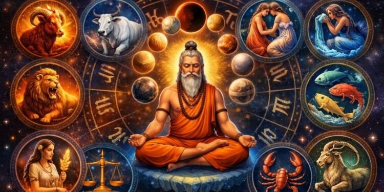 Astrology: धनु राशि में चार ग्रहों का दुर्लभ संयोग, बुध और यम 36 डिग्री पर बनाएंगे दशांक योग, मिथुन धनु-कुंभ पर सीधा असर