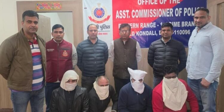 दिल्ली क्राइम ब्रांच ने नकली ब्रांडेड प्रोडक्ट रैकेट का किया भंडाफोड़, 4 आरोपी गिरफ्तार