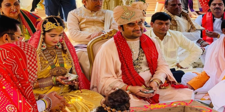 इंद्रेश उपाध्याय की शादी: वैदिक मंत्रों के बीच कथा वाचक की जीवनसंगिनी का परिचय