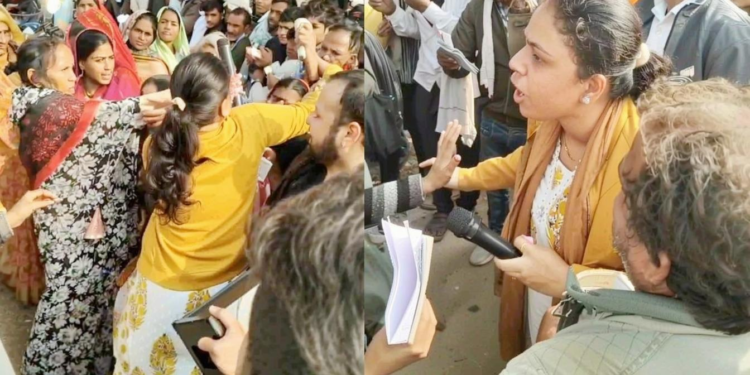 मध्य प्रदेश में किसान की बेटी को खाद के बजाय थप्पड़, वीडियो वायरल होने पर नोटिस जारी, महिला अधिकारी ICU में भर्ती