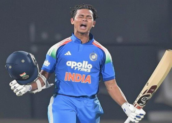 जायसवाल की शानदार बल्लेबाजी से भारत ने 2-1 से सीरीज जीत हासिल की