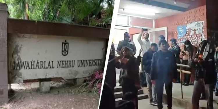 JNU को बदनाम करने की साजिश? नारेबाजी करने वाले छात्रों के खिलाफ पुलिस एक्शन पर भड़के टीचर्स एसोसिएशन