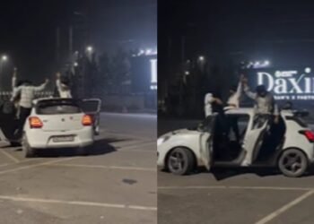 गुरुग्राम में एक्सप्रेस-वे पर खतरनाक स्टंटबाजी, कार बरामद कर पुलिस ने किया 3 युवकों को गिरफ्तार