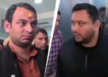 जब तेज प्रताप का हुआ भाई तेजस्वी और बहन मीसा से सामना, तीनों ने एक दूसरे को देखा, फिर…