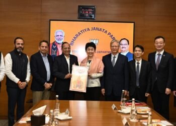 दिल्ली में BJP-RSS मुख्यालय पहुंचे चीनी कम्युनिस्ट पार्टी के नेता, कांग्रेस बोली- ये देशद्रोह है…