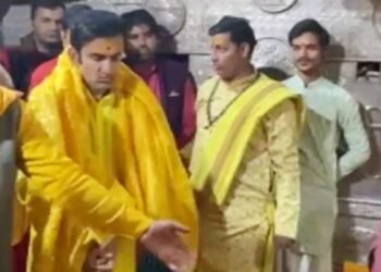 इंदौर वनडे से पहले मां बगलामुखी की शरण में पहुंचे गौतम गंभीर, कराया ‘शत्रु विजय यज्ञ’