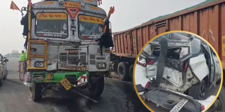 करनाल में कोहरे का कहर… नेशनल हाइवे पर एक के बाद एक टकराए 15 वाहन वाहन, लगा लंबा जाम