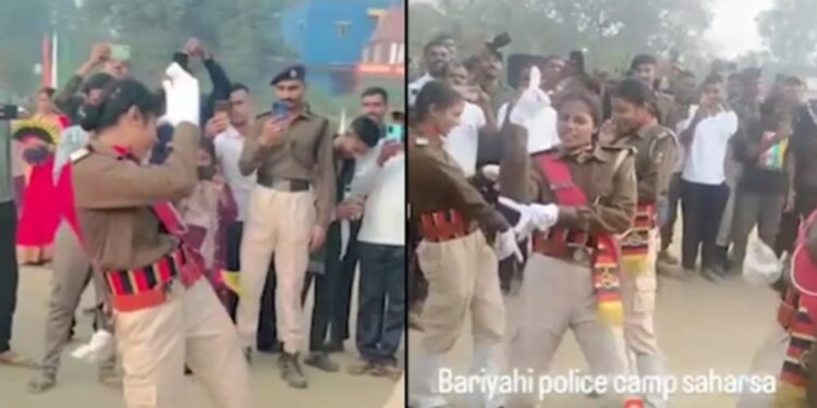 ‘मारब सिक्सर के 6 गोली छाती में रे…’ भोजपुरी गाने पर थिरकीं वर्दी पहनी महिला होम गार्ड, कड़ी कार्रवाई की तैयारी 