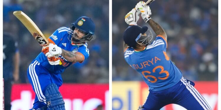 ईशान और सूर्या की तूफानी पारी के चलते भारत ने न्यूजीलैंड को 7 विकेट से हराया