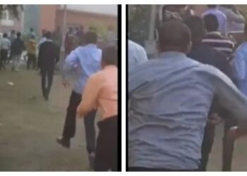 बेतिया GMCH बना रणभूमि, वीडियो बनाने पर युवक और छात्रों के बीच मारपीट